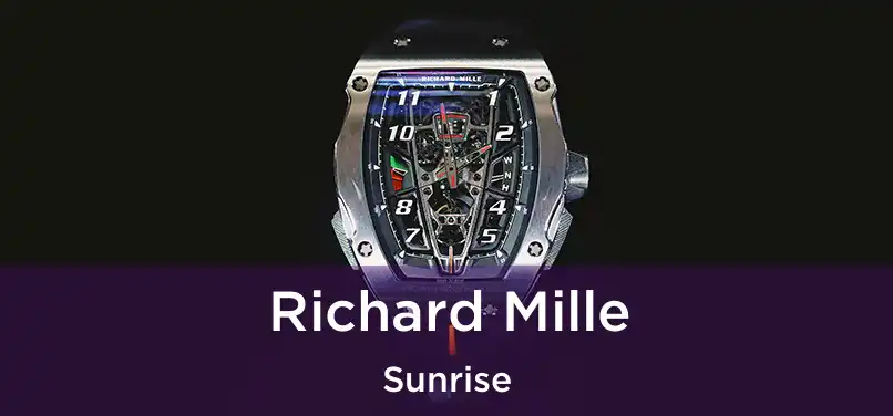 Richard Mille Sunrise