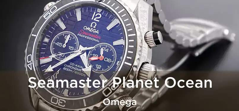 Seamaster Planet Ocean Omega